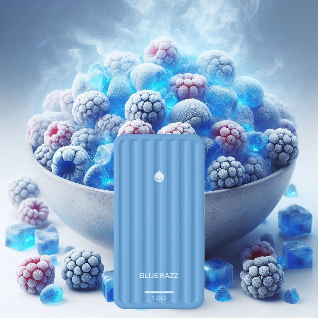 VAPER DESECHABLE BLUE RAZZ CLK! POD (REPUESTO) 5000 PUFFS 5% – INNOBAR ...